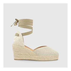 Best Sale Alpargatas Beige Punelo-X Mujer Cuñas Y Alpargatas