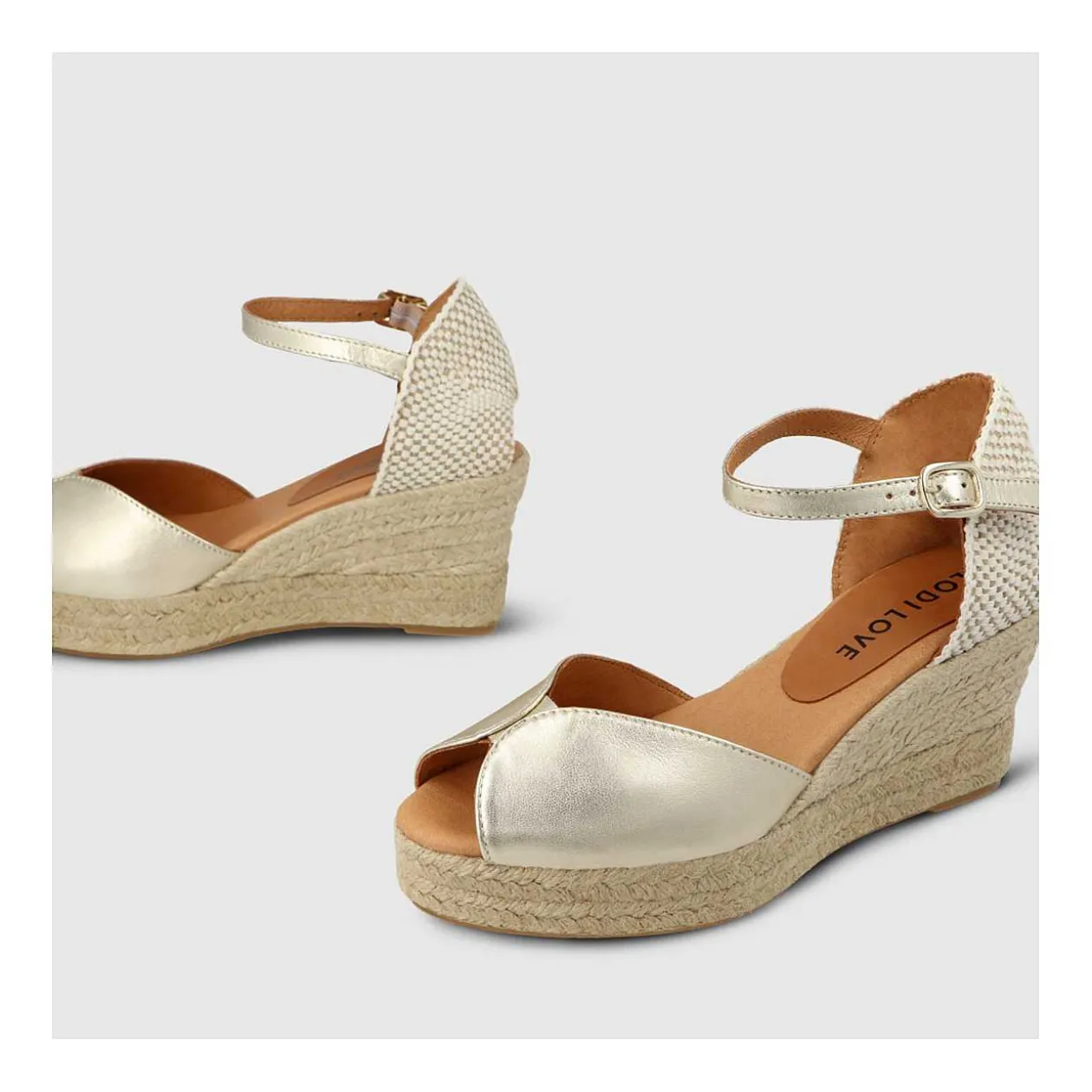 alpargatas_doradas_puneco_2.webp Best Sale Alpargatas Doradas Puneco Mujer Cuñas Y Alpargatas