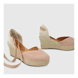 Store Alpargatas Nude Punelo-X Mujer Cuñas Y Alpargatas
