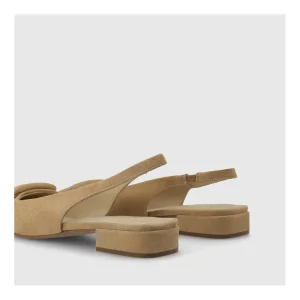 Outlet Bailarinas Beige To4730 Mujer Bailarinas