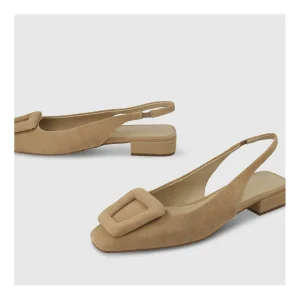 Outlet Bailarinas Beige To4730 Mujer Bailarinas