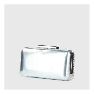 Discount Bolso Plateado Sophia Mujer Zapatos De Fiesta