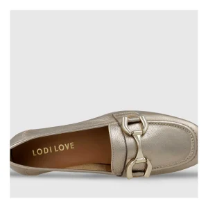Hot Mocasines Dorados Ala4353 Mujer Mocasines