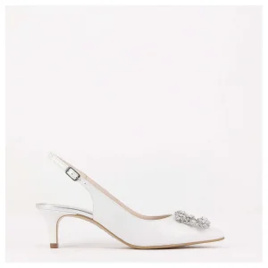 Clearance Salones De Novia Blancos Clavel Mujer Salones De Novia