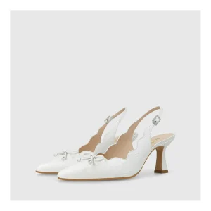 Flash Sale Salones De Novia Blancos Gemari-No Mujer Salones De Novia