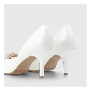 Discount Salones De Novia Blancos Misu Mujer Salones De Novia