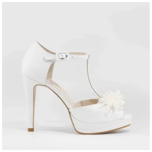 Flash Sale Salones De Novia Blancos Patia Mujer Salones De Novia