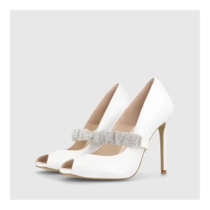 Shop Salones De Novia Blancos Weladi Mujer Salones De Novia