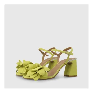 Best Sale Sandalias Amarillas Bot5201 Mujer Sandalias