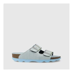 Outlet Sandalias Azules Bidu Mujer Zapatos Planos