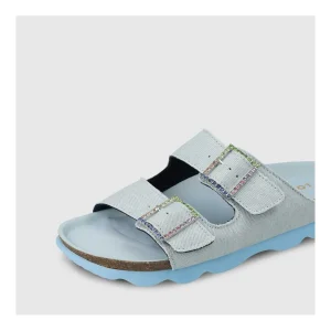 Outlet Sandalias Azules Bidu Mujer Zapatos Planos