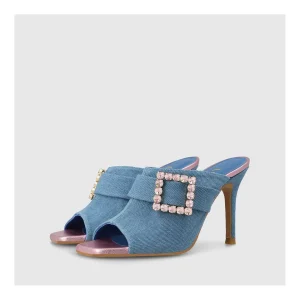 Outlet Sandalias Azules Sinusu-Te Mujer Sandalias