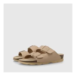 Flash Sale Sandalias Beige B-Duo Mujer Zapatos Planos