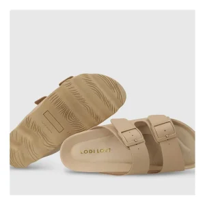Flash Sale Sandalias Beige B-Duo Mujer Zapatos Planos