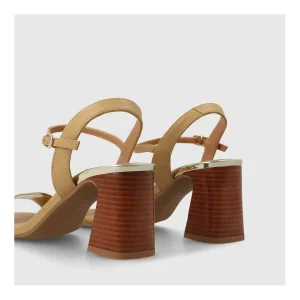Fashion Sandalias Beige Bot4436-Sr Mujer Sandalias