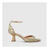 New Sandalias Beige Kis4461-Sr Mujer Sandalias