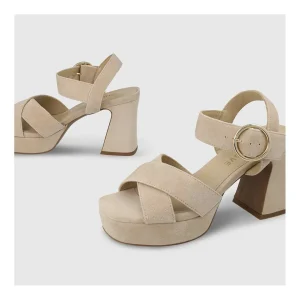 Flash Sale Sandalias Beige Pe4701 Mujer Sandalias