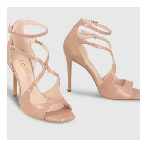 New Sandalias Beige Waride Mujer Sandalias