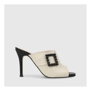 Cheap Sandalias Blancas Sinusu Mujer Sandalias