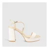 Sale Sandalias Blancas Usema Mujer Sandalias