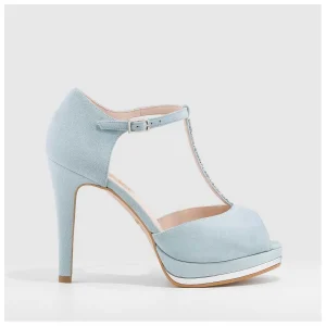 Fashion Sandalias De Novia Azules Pauli Mujer Sandalias De Novia
