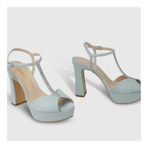 Store Sandalias De Novia Azules Tesire Mujer Sandalias De Novia