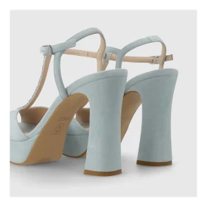 Store Sandalias De Novia Azules Tesire Mujer Sandalias De Novia