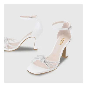 Flash Sale Sandalias De Novia Blancas Haluxur Mujer Sandalias De Novia