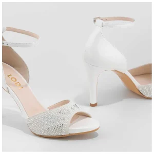 Sale Sandalias De Novia Blancas Inceru Mujer Sandalias De Novia