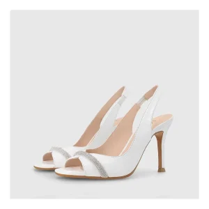 Best Sandalias De Novia Blancas Satmi Mujer Sandalias De Novia