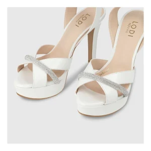 Discount Sandalias De Novia Blancas Tainoa Mujer Sandalias De Novia
