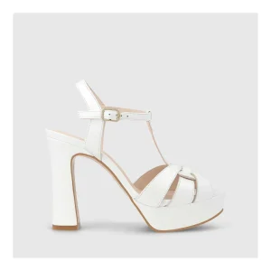 Flash Sale Sandalias De Novia Blancas Tenas Mujer Sandalias De Novia