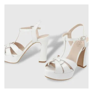 Flash Sale Sandalias De Novia Blancas Tenas Mujer Sandalias De Novia