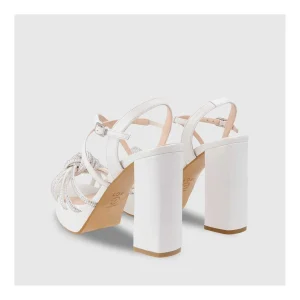 Store Sandalias De Novia Blancas Tiluxur Mujer Sandalias De Novia