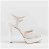 Outlet Sandalias De Novia Blancas Tincia Mujer Sandalias De Novia
