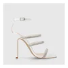 Online Sandalias De Novia Blancas Wurit Mujer Sandalias De Novia