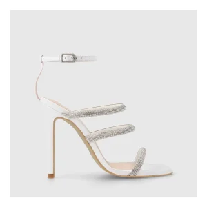 Online Sandalias De Novia Blancas Wurit Mujer Sandalias De Novia