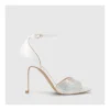 Sale Sandalias De Novia Blancas Yamae Mujer Sandalias De Novia