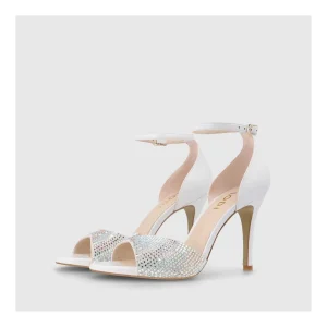 Sale Sandalias De Novia Blancas Yamae Mujer Sandalias De Novia