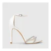 Cheap Sandalias De Novia Blancas Yutisa Mujer Sandalias De Novia