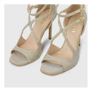 Best Sandalias De Novia Doradas Waride-Te Mujer Sandalias
