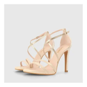 Online Sandalias De Novia Doradas Yuriko-Tex Mujer Sandalias De Novia