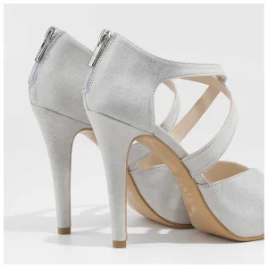 New Sandalias De Novia Plateadas Goya Mujer Sandalias De Novia