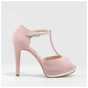 Store Sandalias De Novia Rosas Pauli Mujer Sandalias De Novia