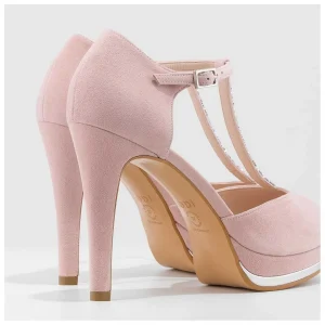 Store Sandalias De Novia Rosas Pauli Mujer Sandalias De Novia