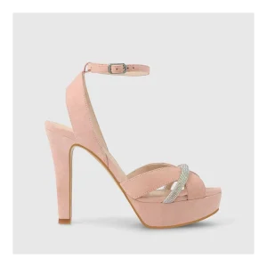 Discount Sandalias De Novia Rosas Tainoa Mujer Sandalias De Novia