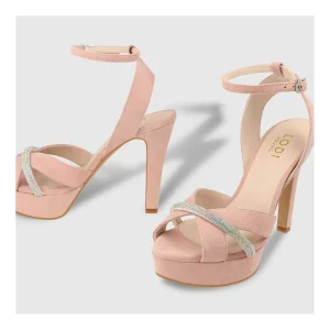 Discount Sandalias De Novia Rosas Tainoa Mujer Sandalias De Novia