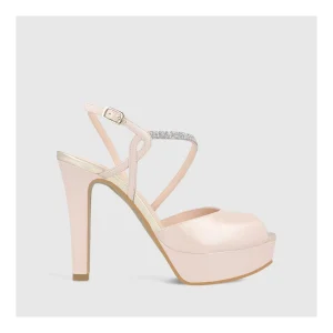 Outlet Sandalias De Novia Rosas Tiranes Mujer Sandalias De Novia