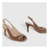 Hot Sandalias De Novia Terciopelo Rosa Siula-Teno Mujer Sandalias De Novia