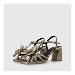 Cheap Sandalias Doradas Bot5200 Mujer Sandalias